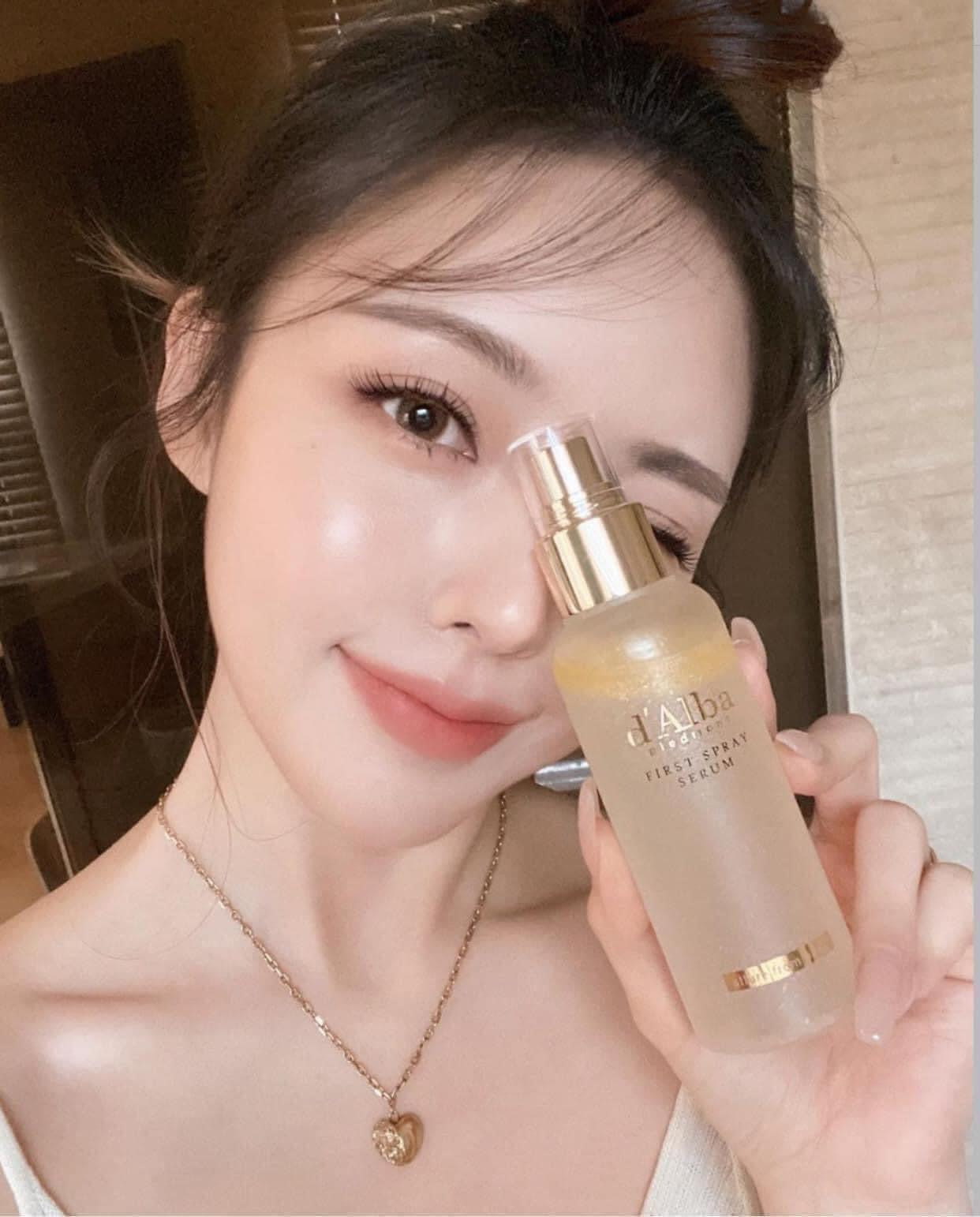 Xịt khoáng serum D’ALBA Hàn Quốc