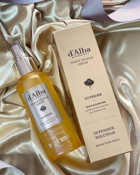 Xịt khoáng serum tinh chất bơ và vàng 24K D’ALBA 50ml