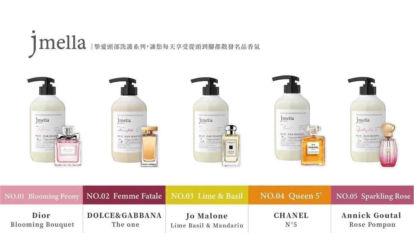 Sữa tắm, dưỡng thể và dầu gội JMELLA nội địa Hàn 500ml