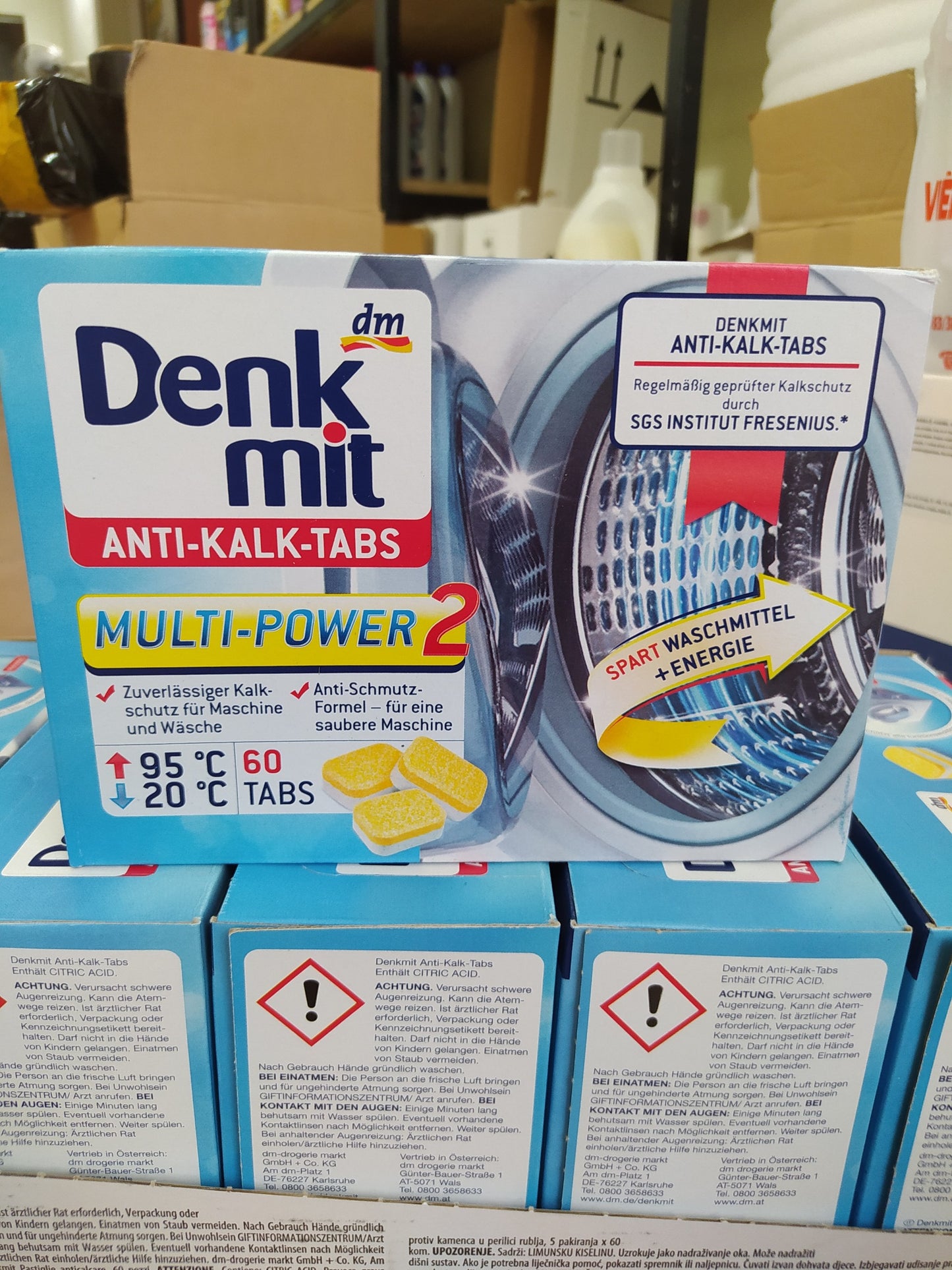 Viên tẩy lồng giặt DENKMIT Đức