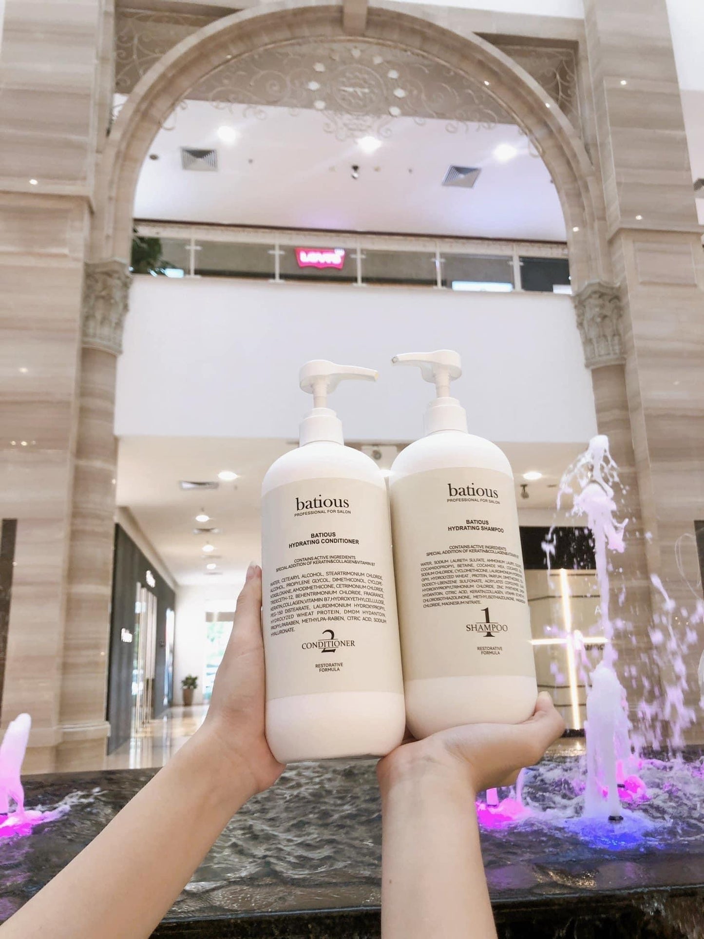 Gội xả BATIOUS Professional for Salon (960ml x 2)