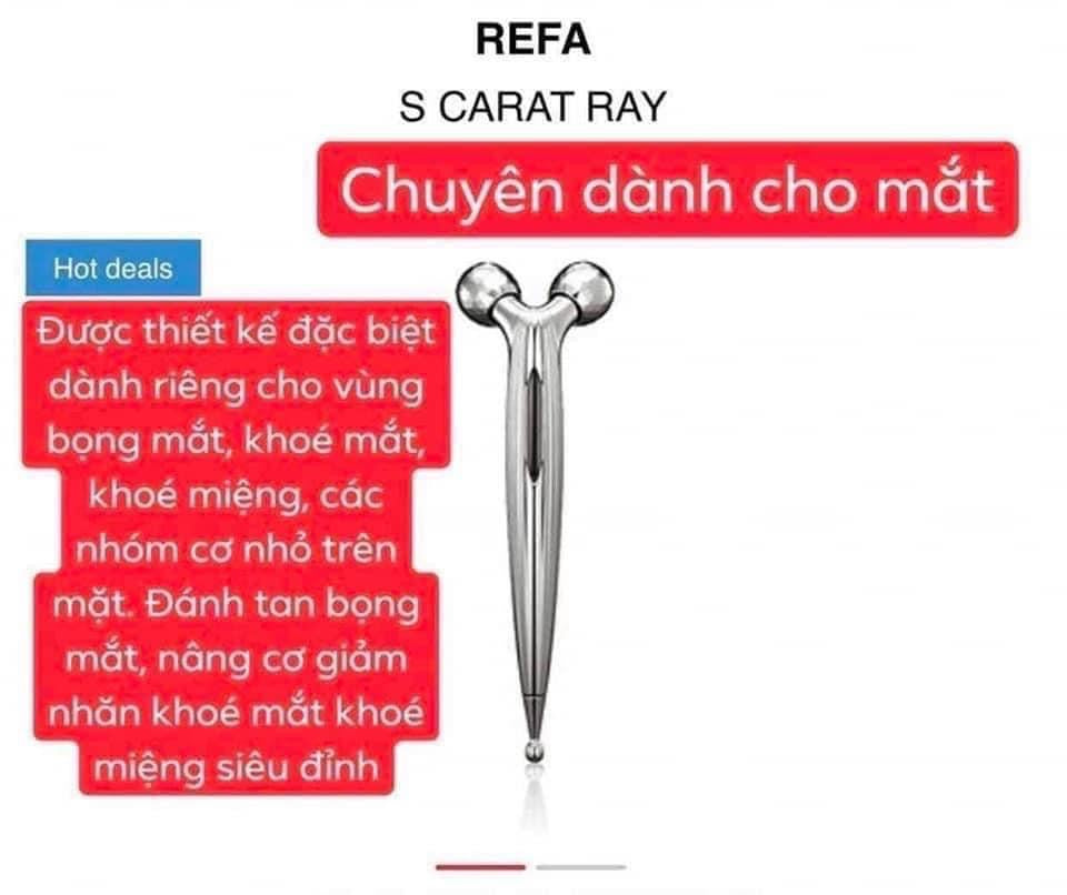 Cây lăn mát xa mặt REFA