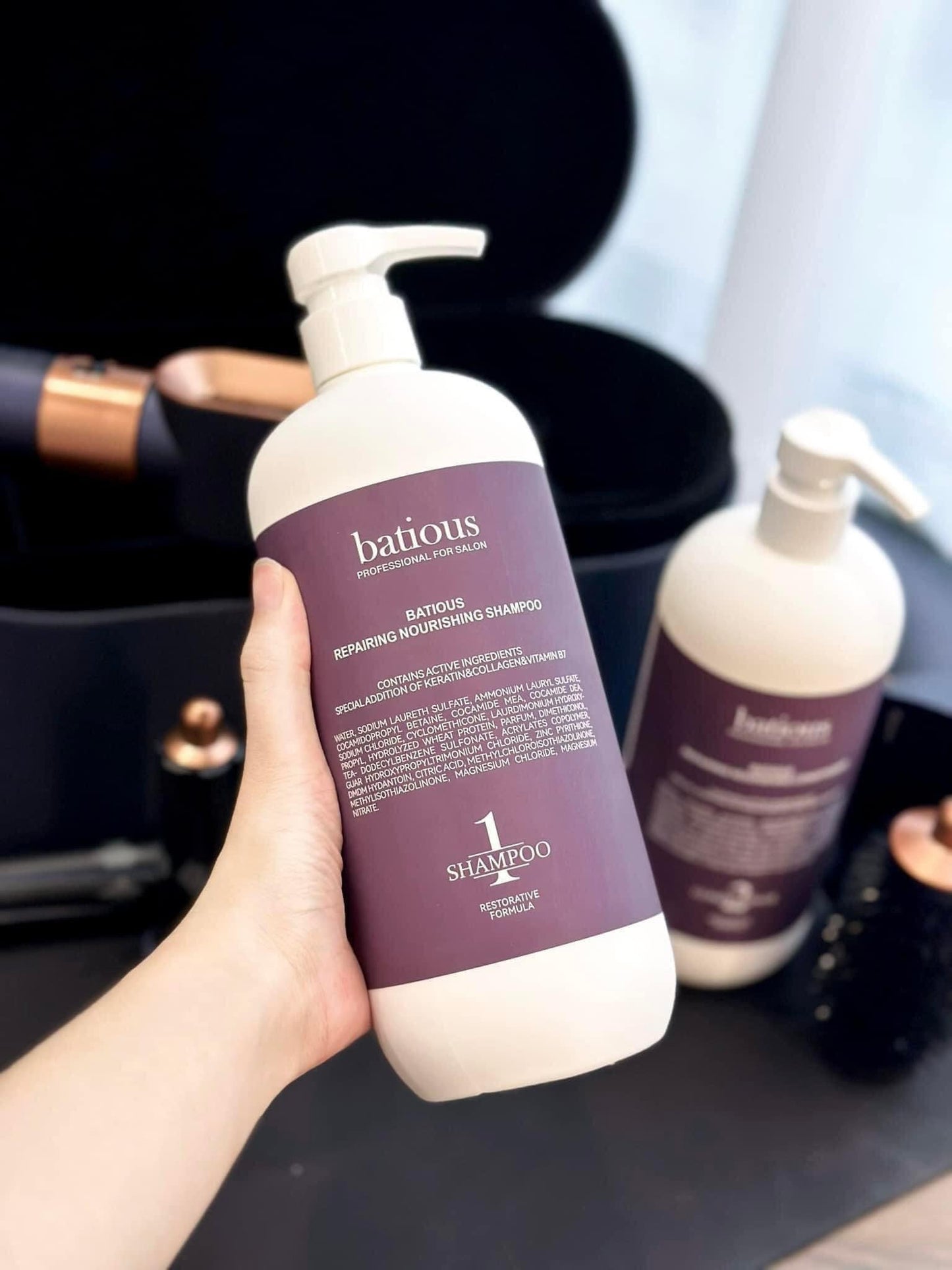 Gội xả BATIOUS Professional for Salon (960ml x 2)