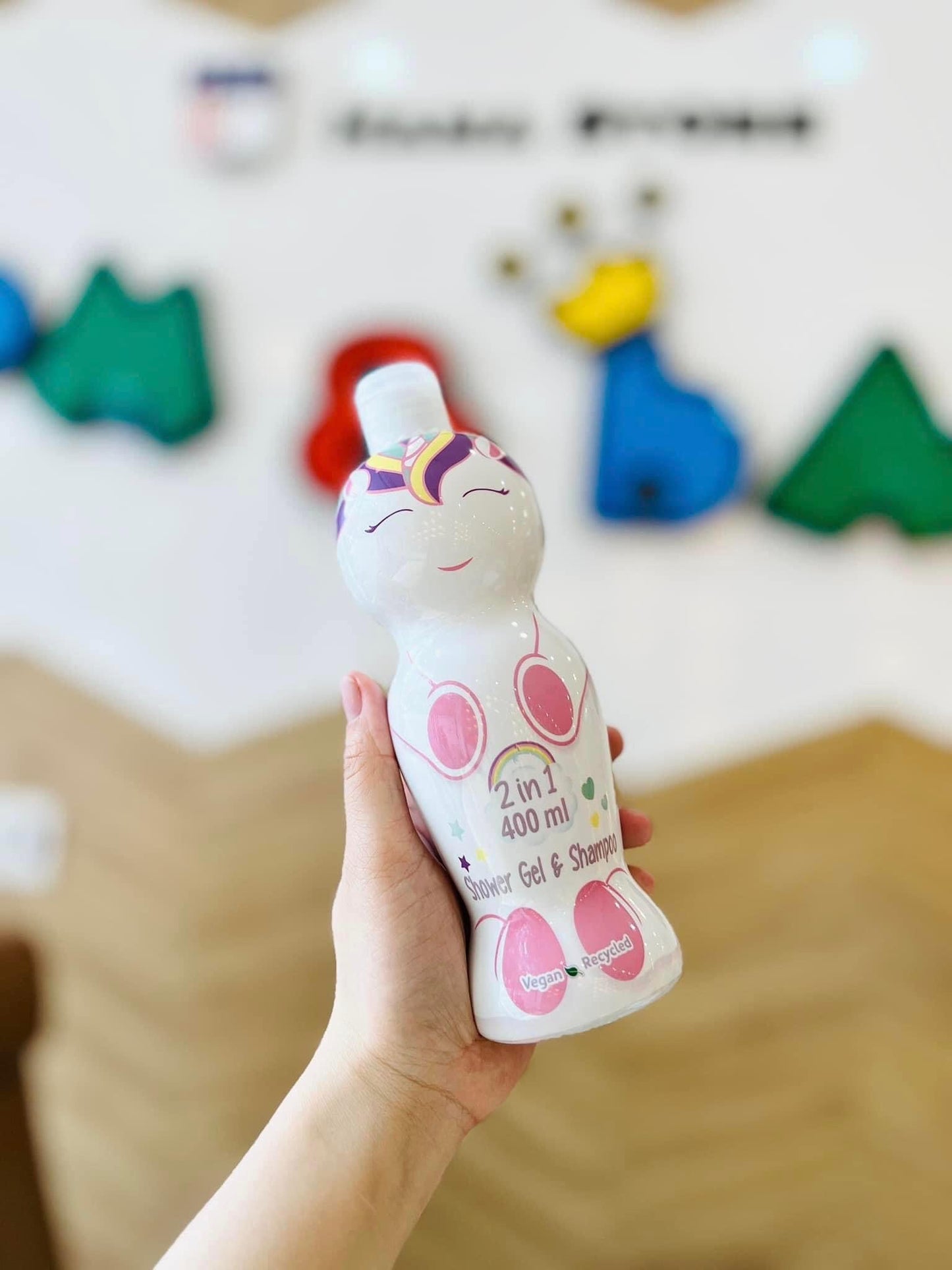 Sữa tắm gội hoạt hình Bio Vegan AIR VAL Tây Ban Nha 400ml