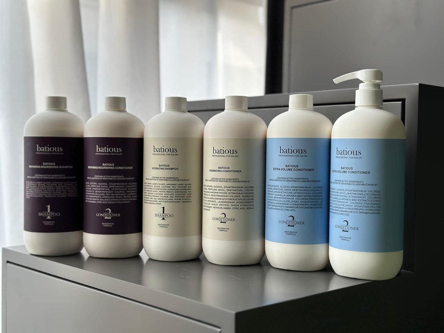 Gội xả BATIOUS Professional for Salon (960ml x 2)