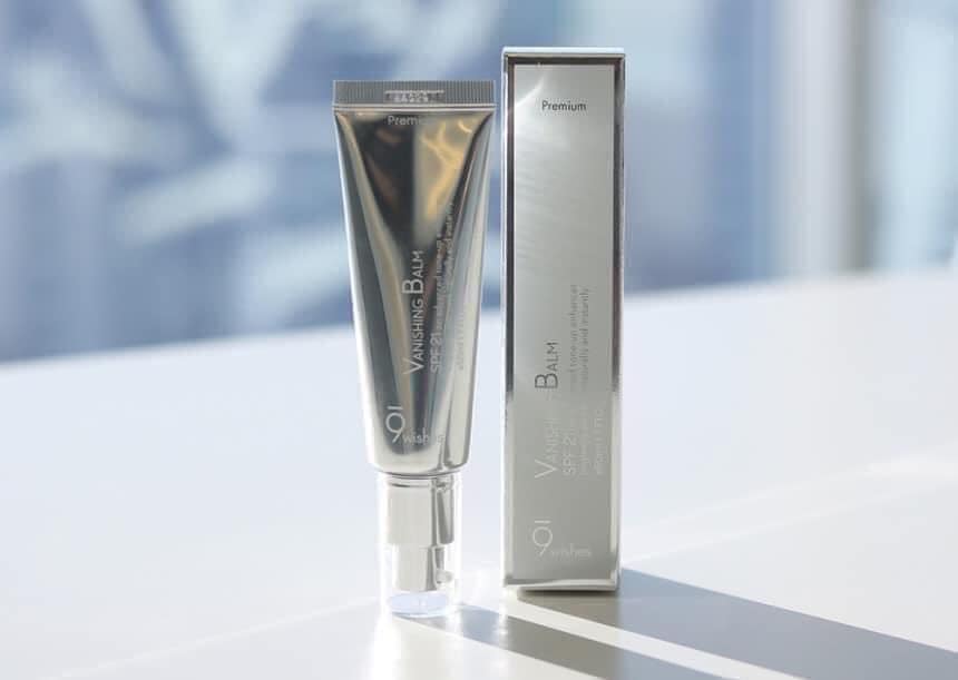 Kem dưỡng nâng tone da 9WISHES Vanishing Balm Premium SPF21 50ml