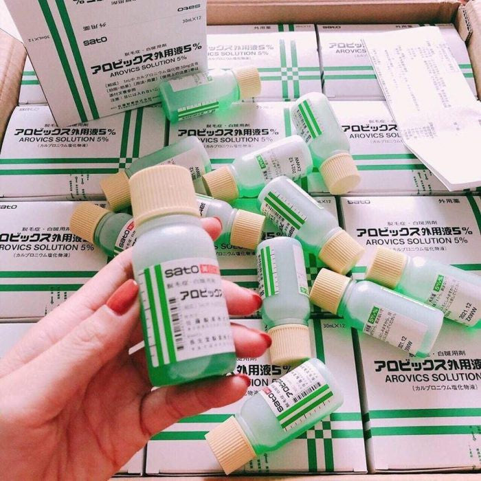 Tinh chất mọc tóc thảo dược SATO Arovics Solutions 5%