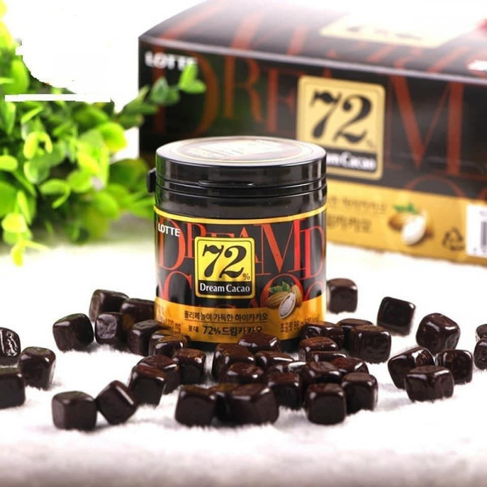 Kẹo chocolate LOTTE Dream Cacao 72%