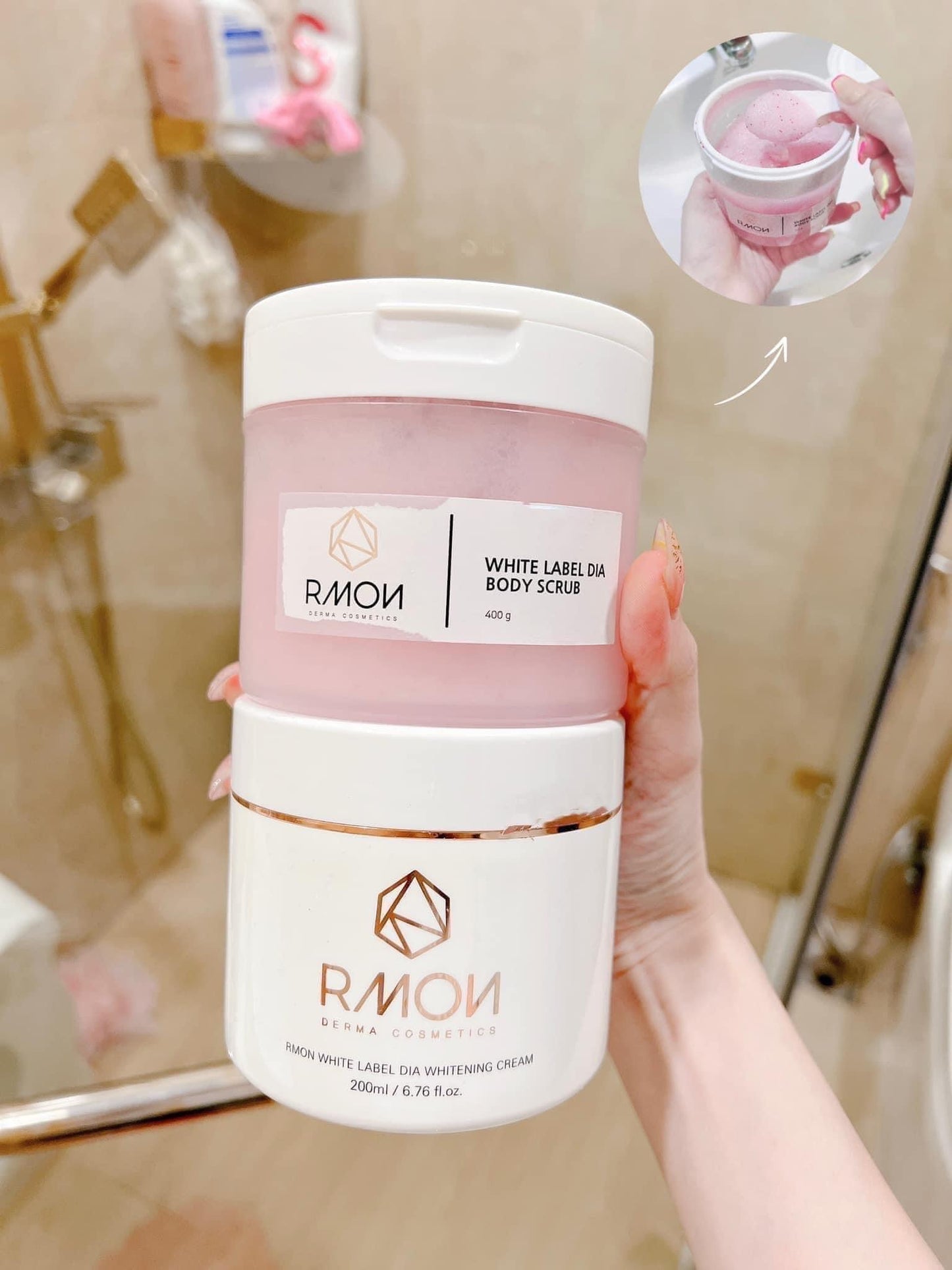 Dưỡng trắng body tế bào gốc RMON Hàn Quốc