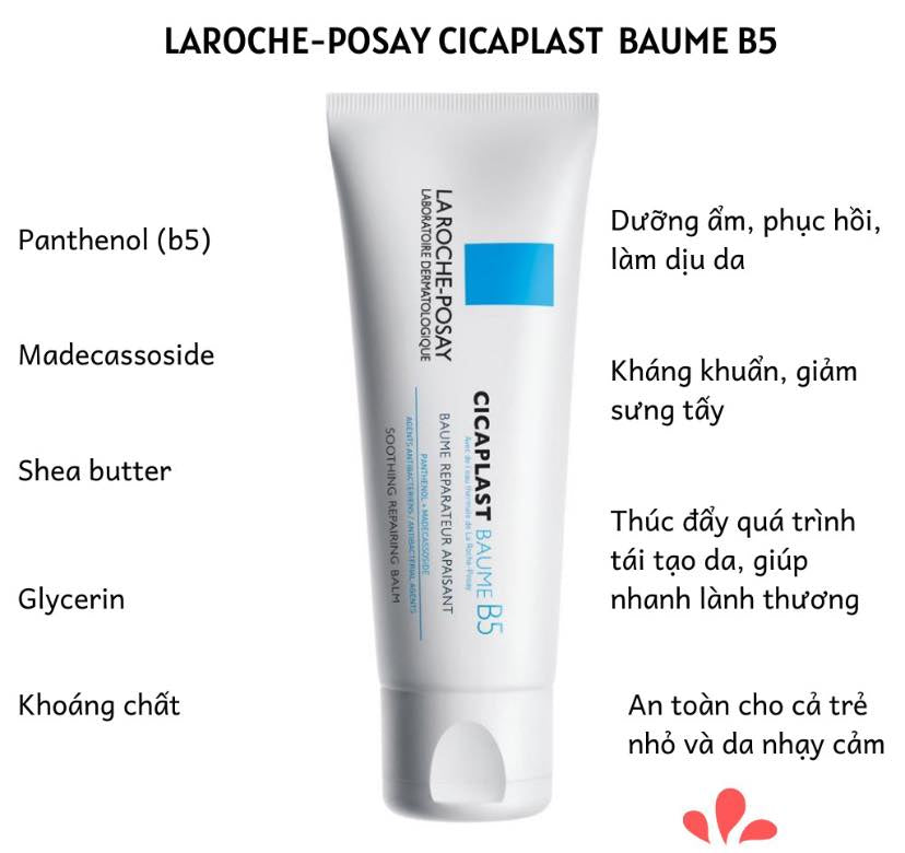 Kem Dưỡng Phục Hồi Da LA ROCHE-POSAY Cicaplast B5 Baume