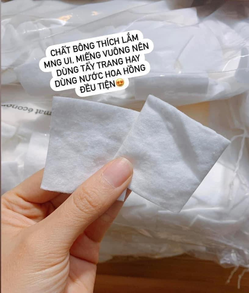 Bông tẩy trang Pháp TETRA Le Soin Laretat Pur (bịch 600 miếng)
