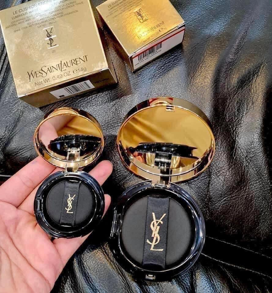Cushion YSL phiên bản vỏ bọc da