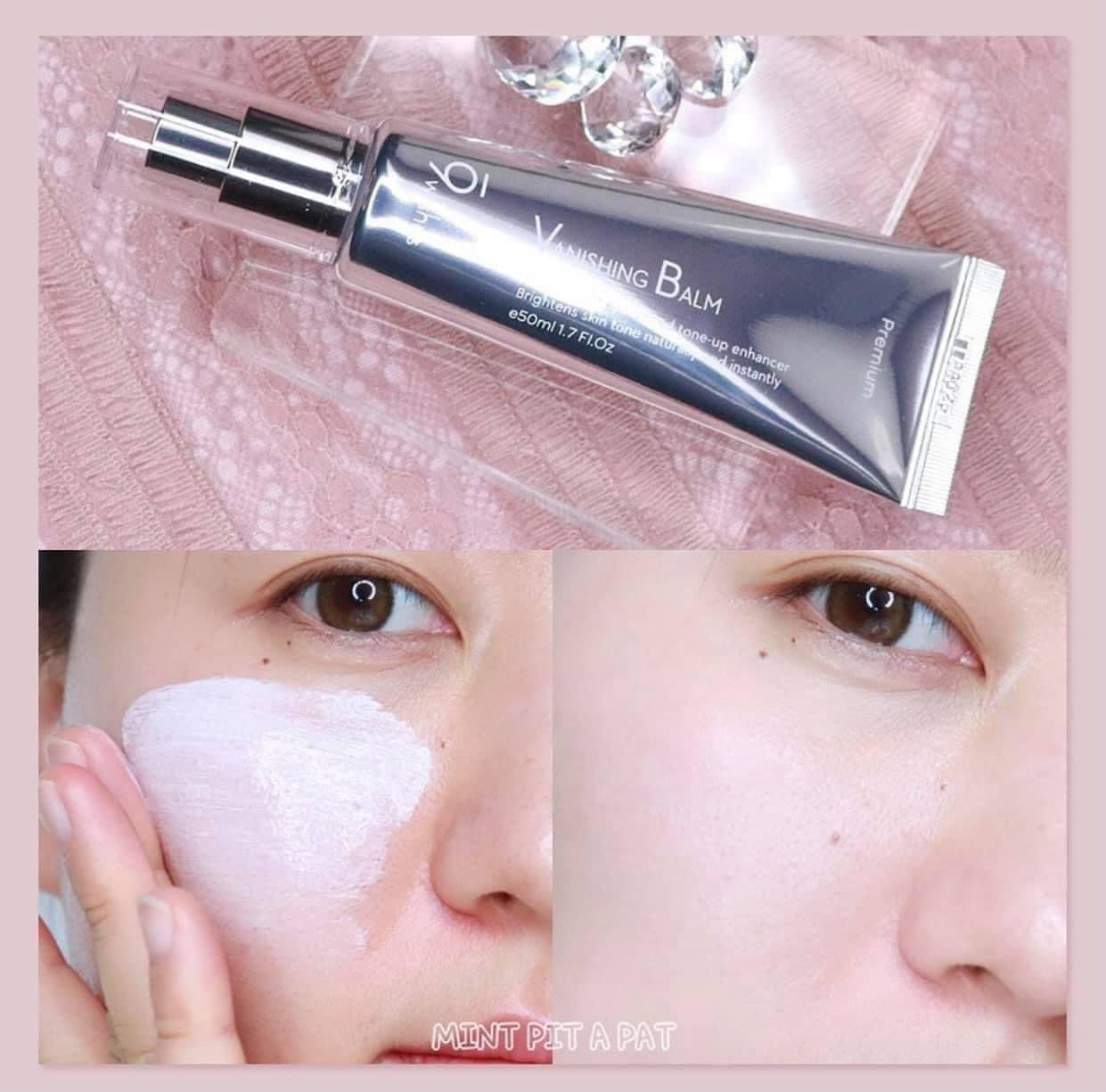 Kem dưỡng nâng tone da 9WISHES Vanishing Balm Premium SPF21 50ml