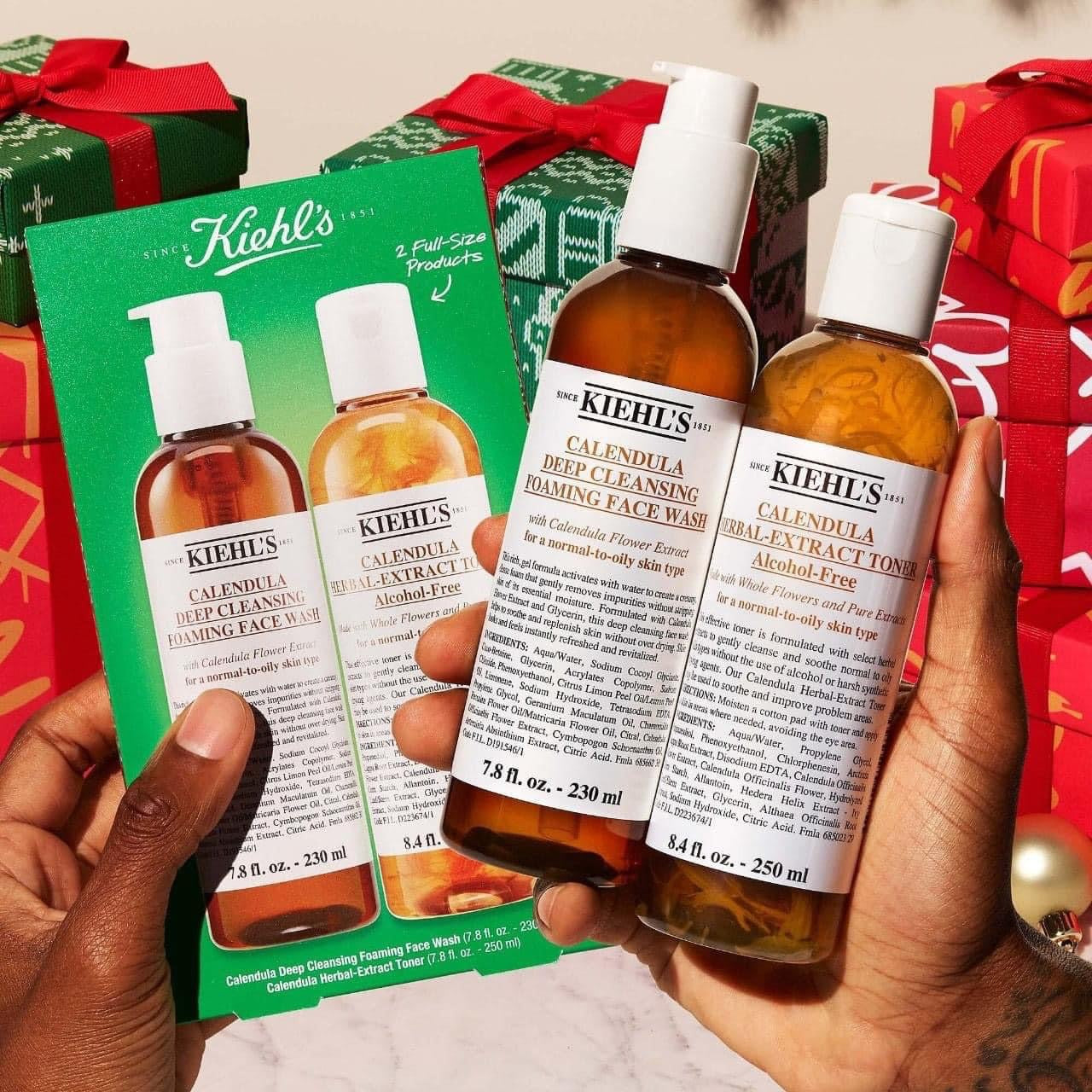 Sữa rửa mặt hoa cúc KIEHL’S Calendula Deep Cleansing Foaming Face Wash