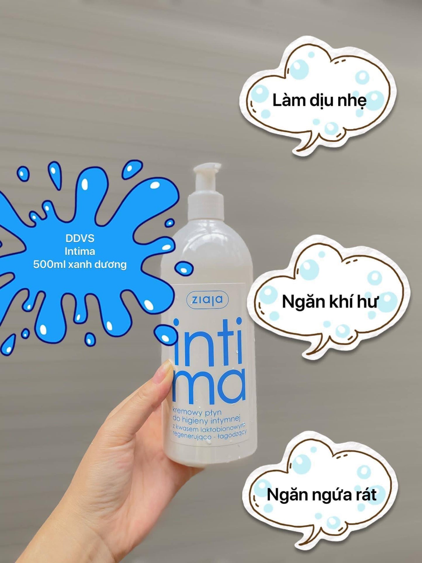 Dung dịch vệ sinh ZIAJA Intima (Ba Lan) 500ml