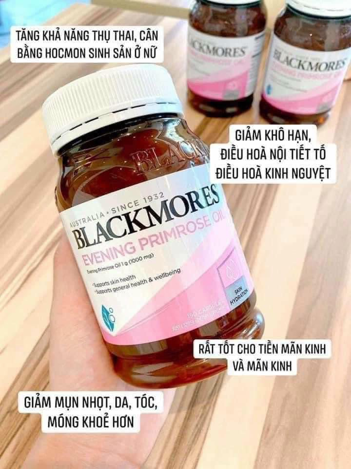 Tinh dầu hoa anh thảo BLACKMORES Úc (hũ 190 viên)