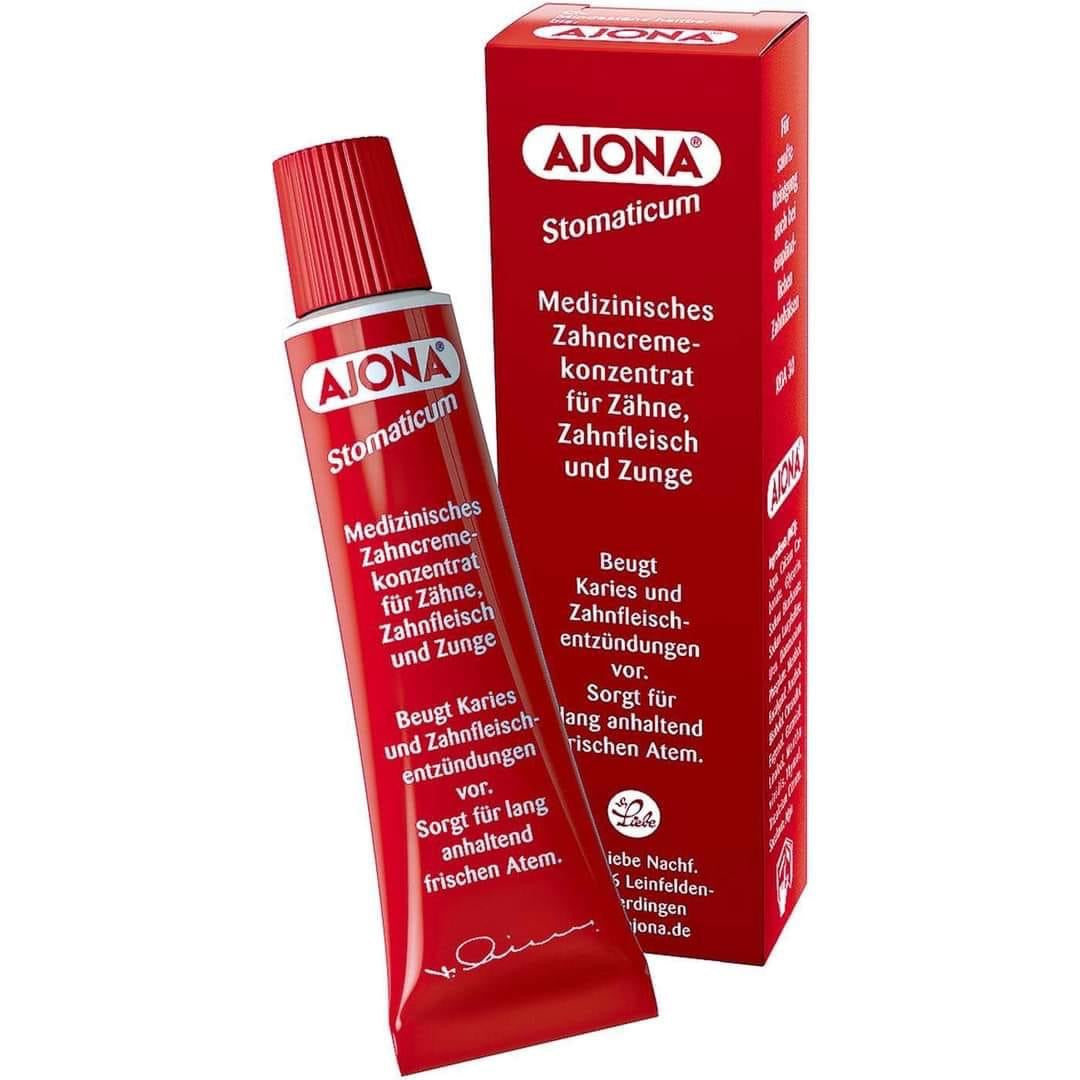 Kem đánh răng AJONA 25ml của Đức