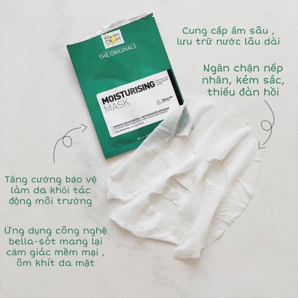 Mặt nạ dưỡng da chuyên nghiệp MARTIDERM The Originals Moisturising Mask