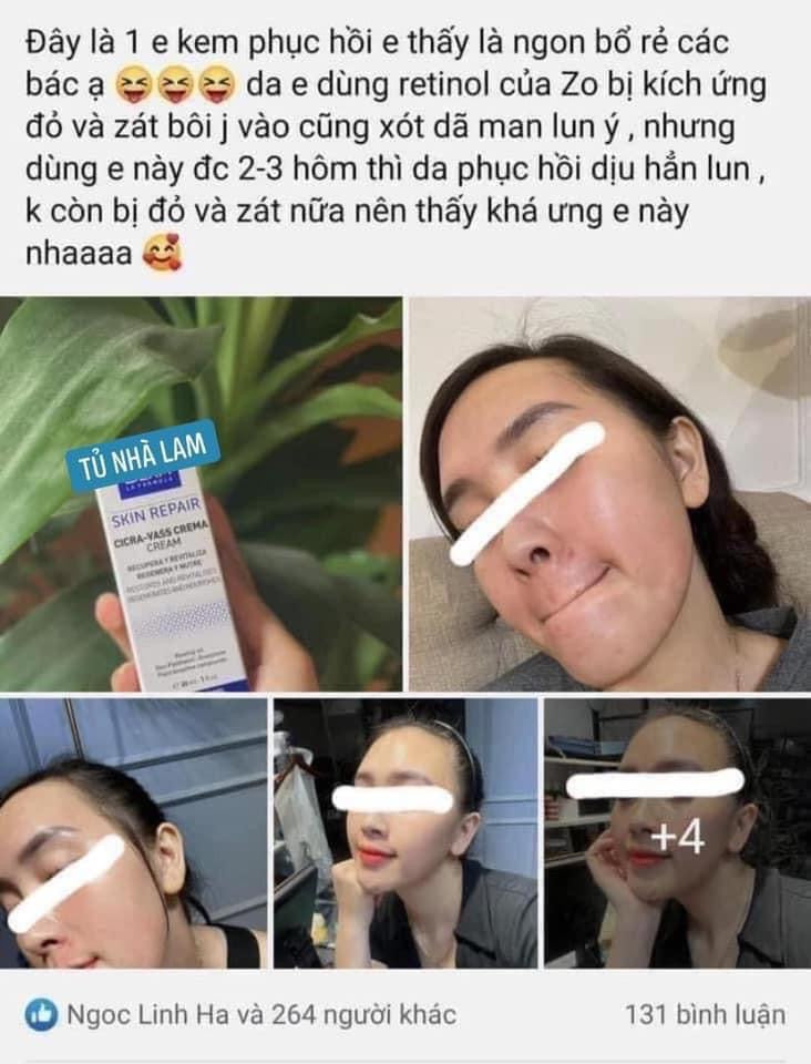 Kem phục hồi MARTIDERM Skin Repair Cicra-Vass Crema 30ml