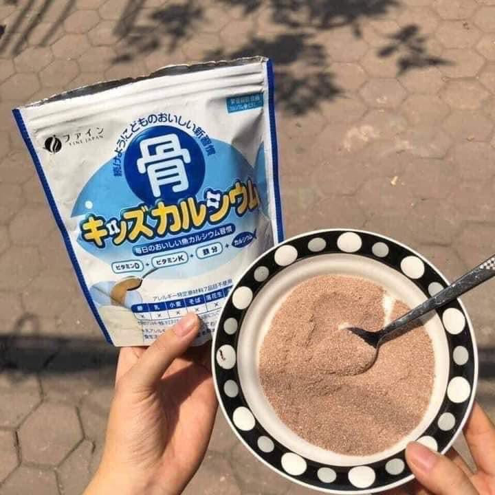 Bột bổ sung Canxi cá tuyết Fine Nhật gói 140g