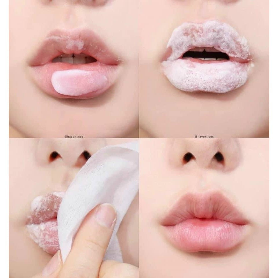 Tẩy tế bào chết môi UNPA BUBI BUBI LIP