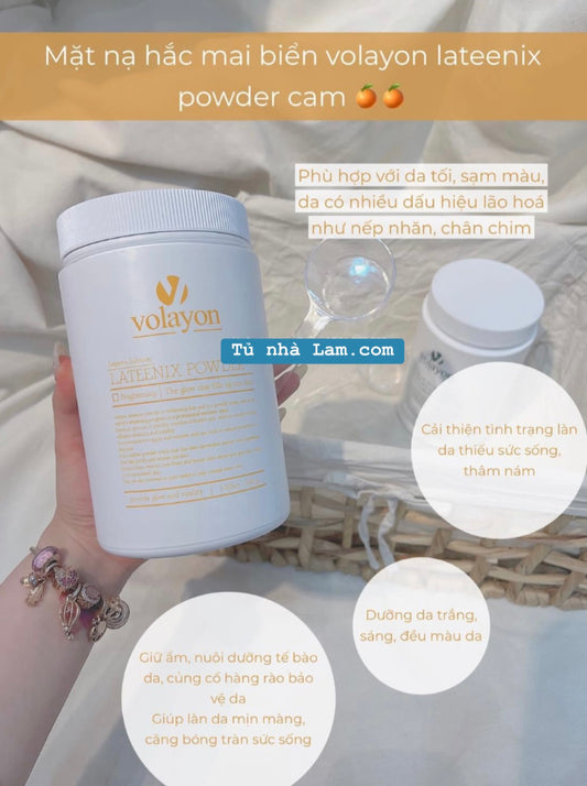 Mặt nạ tảo xoắn VOLAYON Spinnem Powder