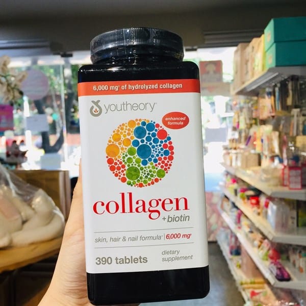 Collagen Youtheory của Mỹ (hộp 390 viên)