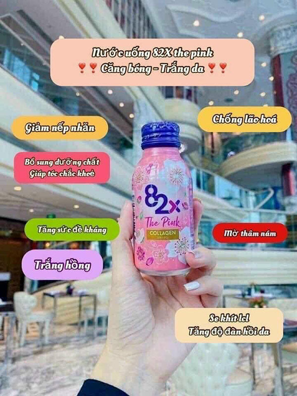 82X The Pink Collagen hộp 10 chai