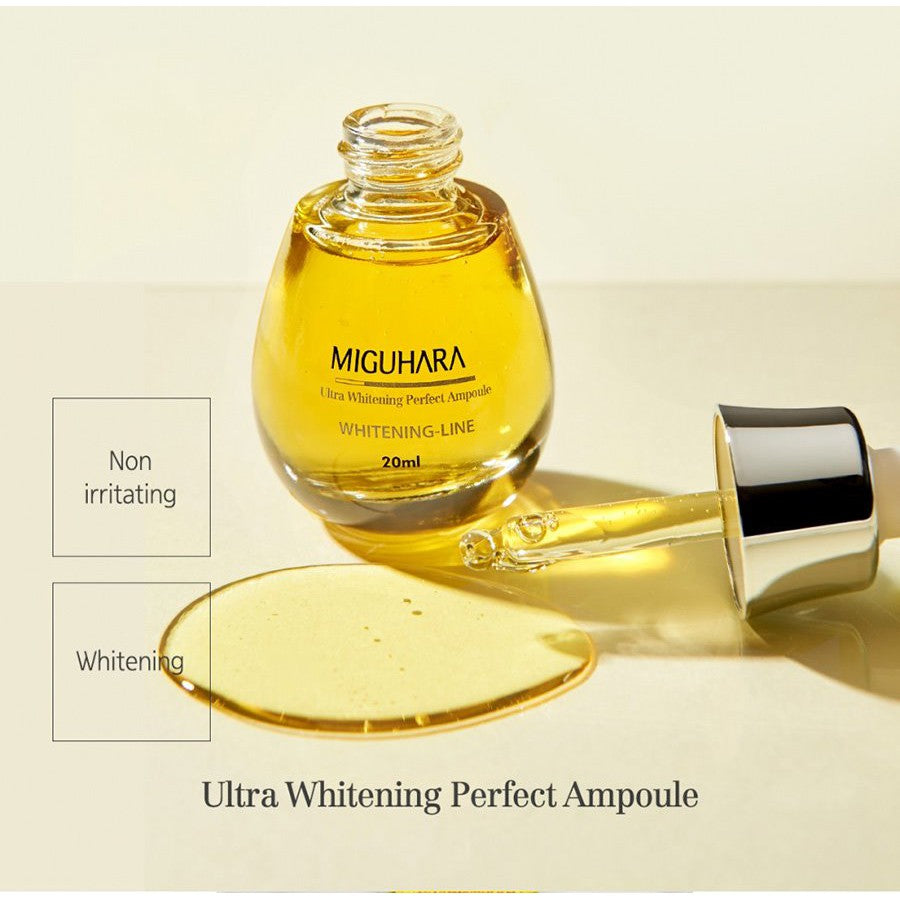 Tinh Chất Dưỡng Vàng MIGUHARA Ultra Whitening Perfect Ampoule 50ml