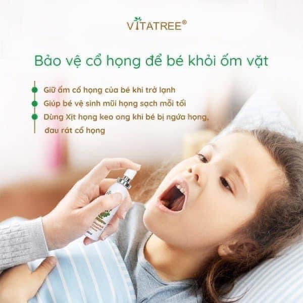 Xịt keo ong VITATREE Úc 30ml