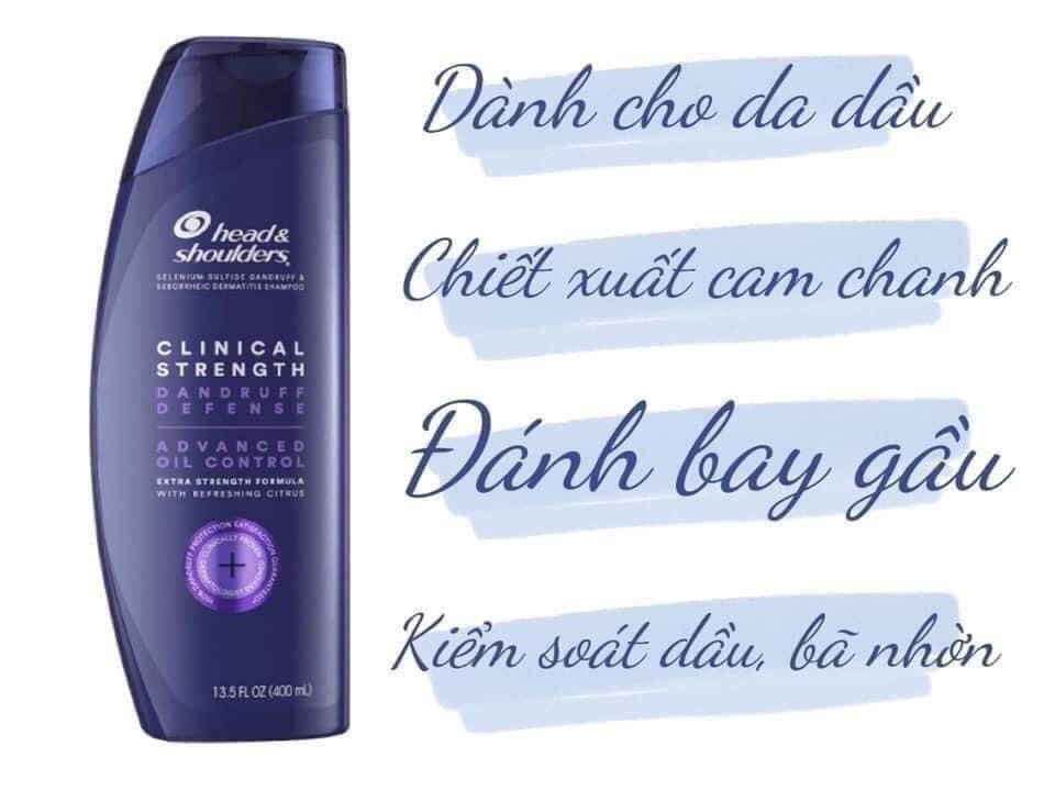 Dầu gội đặc trị gàu HEAD & SHOULDERS Mỹ