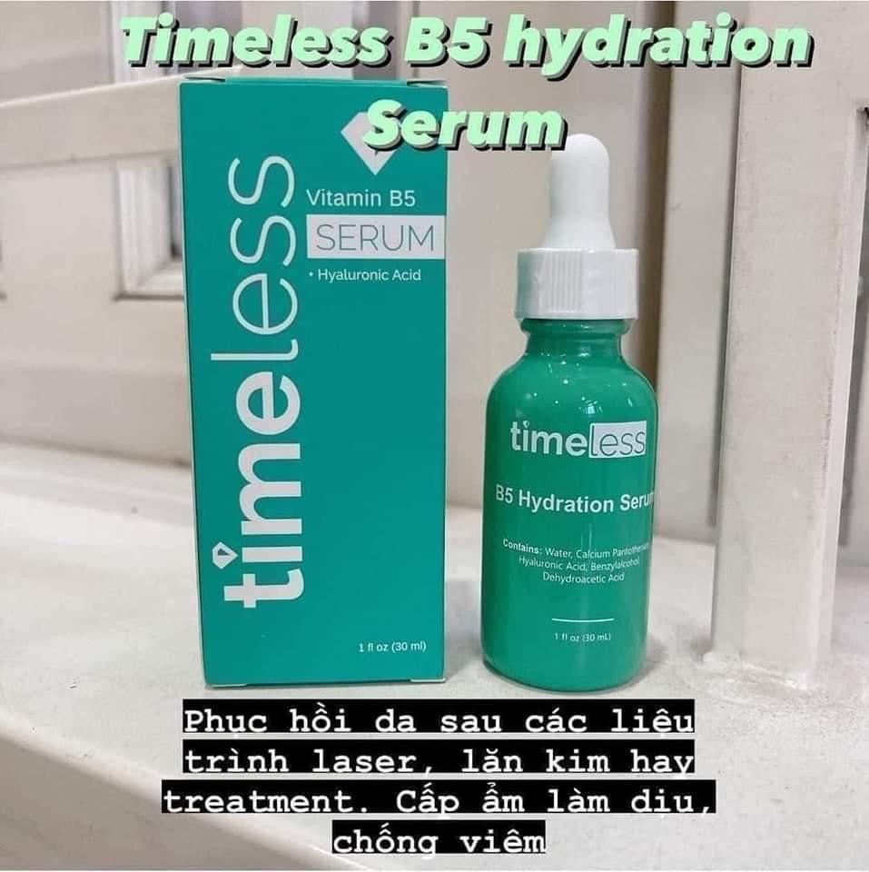 Tinh chất cấp nước phục hồi da TIMELESS B5 Hydration Serum 30ml