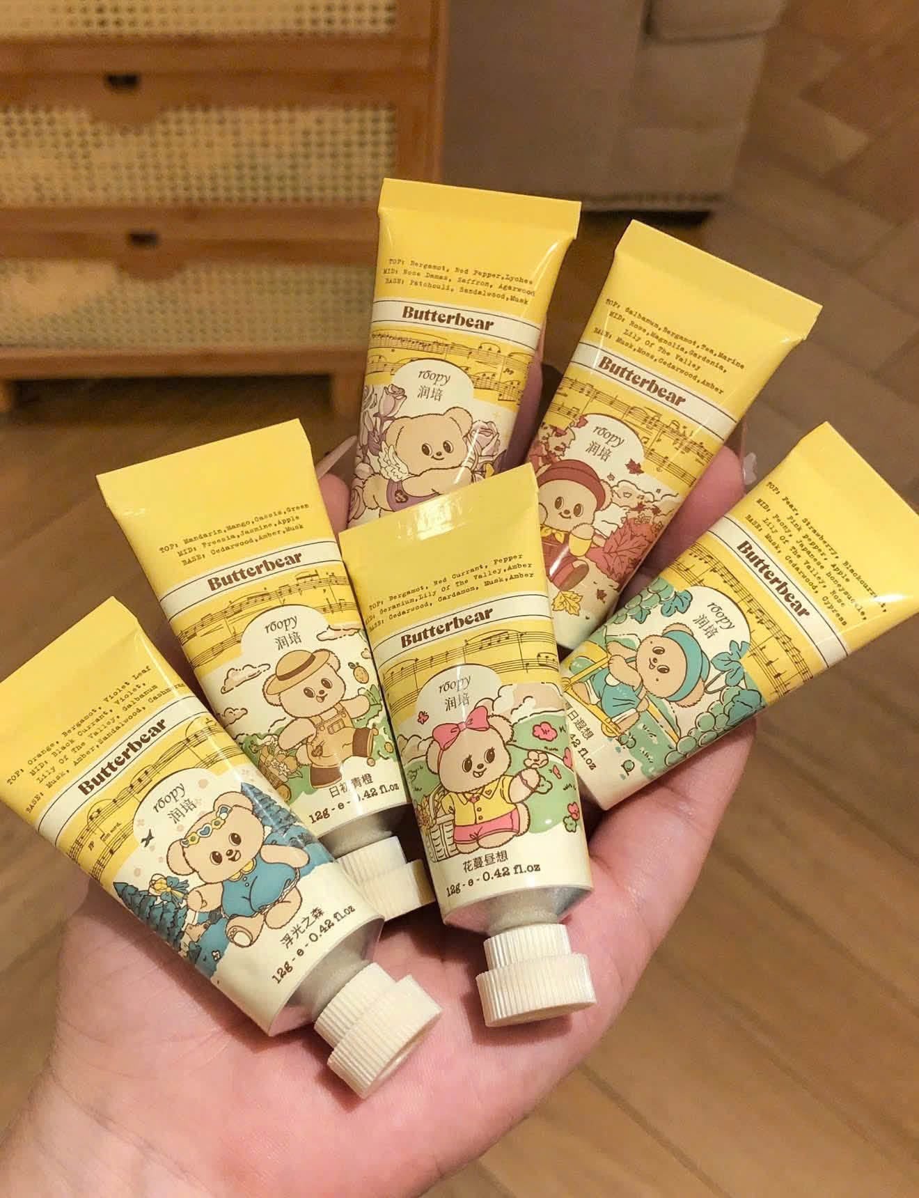Set kem tay BUTTERBEAR Hàn Quốc