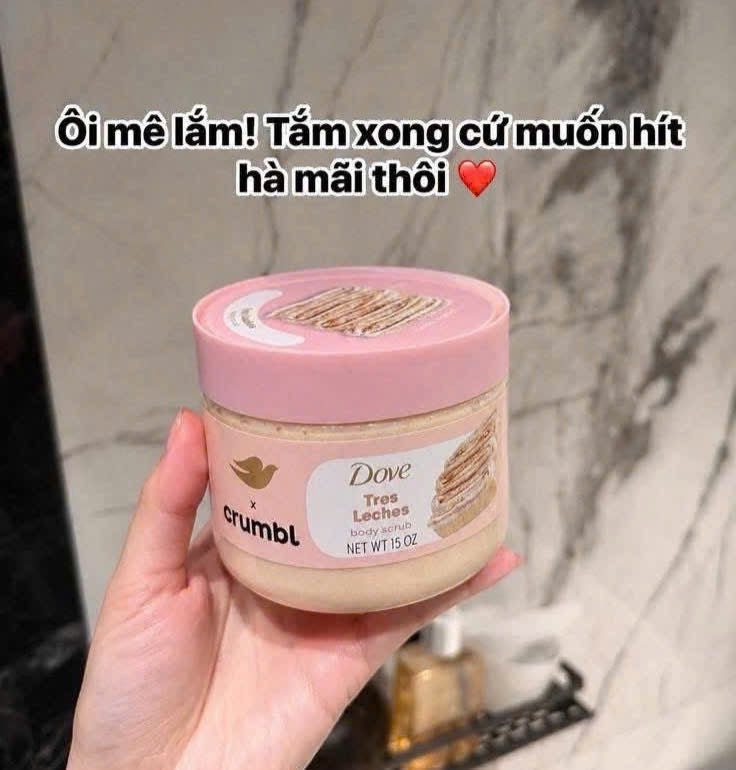 Tẩy da chết toàn thân DOVE