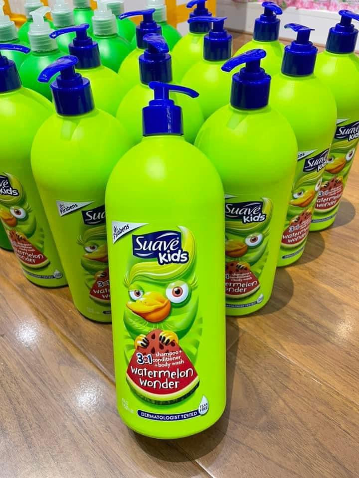 Sữa tắm gội 3in1 cho bé SUAVE KIDS
