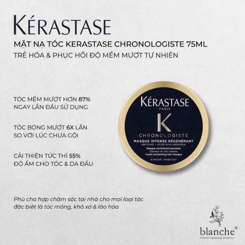Ủ tóc KERASTASE Chronologiste dòng đen phục hồi