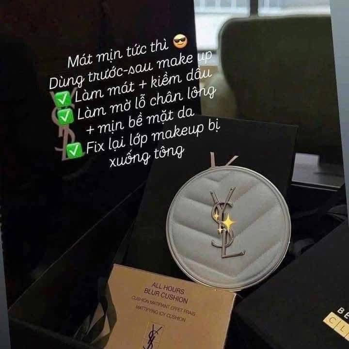 Phấn nén kiềm dầu YSL Blur Cushion