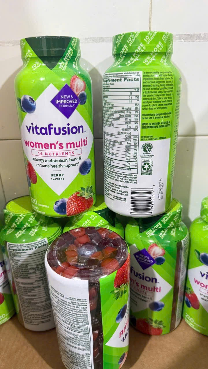 Kẹo dẻo vitamin VITAFUSION Multi 220 viên của Mỹ