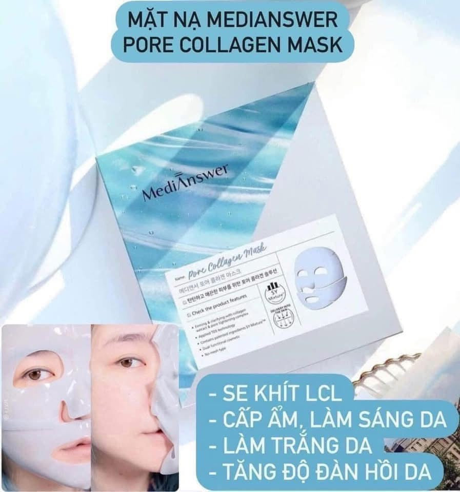 Mặt nạ thạch MEDIANSWER Filler 83% Collagen (hộp 5 miếng)