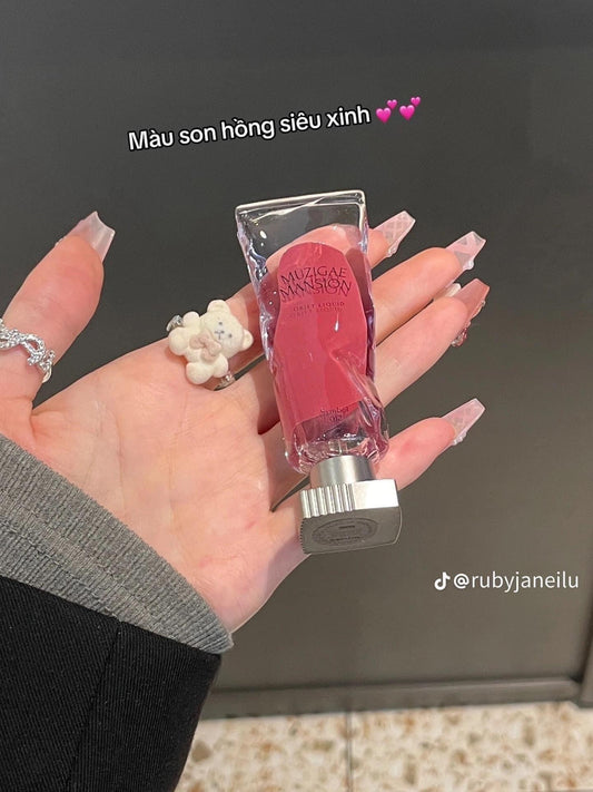 Son kem thuần chay MUZIGAE MANSION Object Liquid màu 018 Knock Out