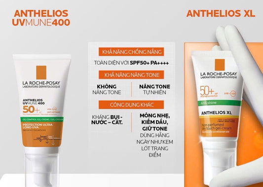 Kem chống nắng LA ROCHE-POSAY Anthelios Anti-Shine SPF50+ 50ml