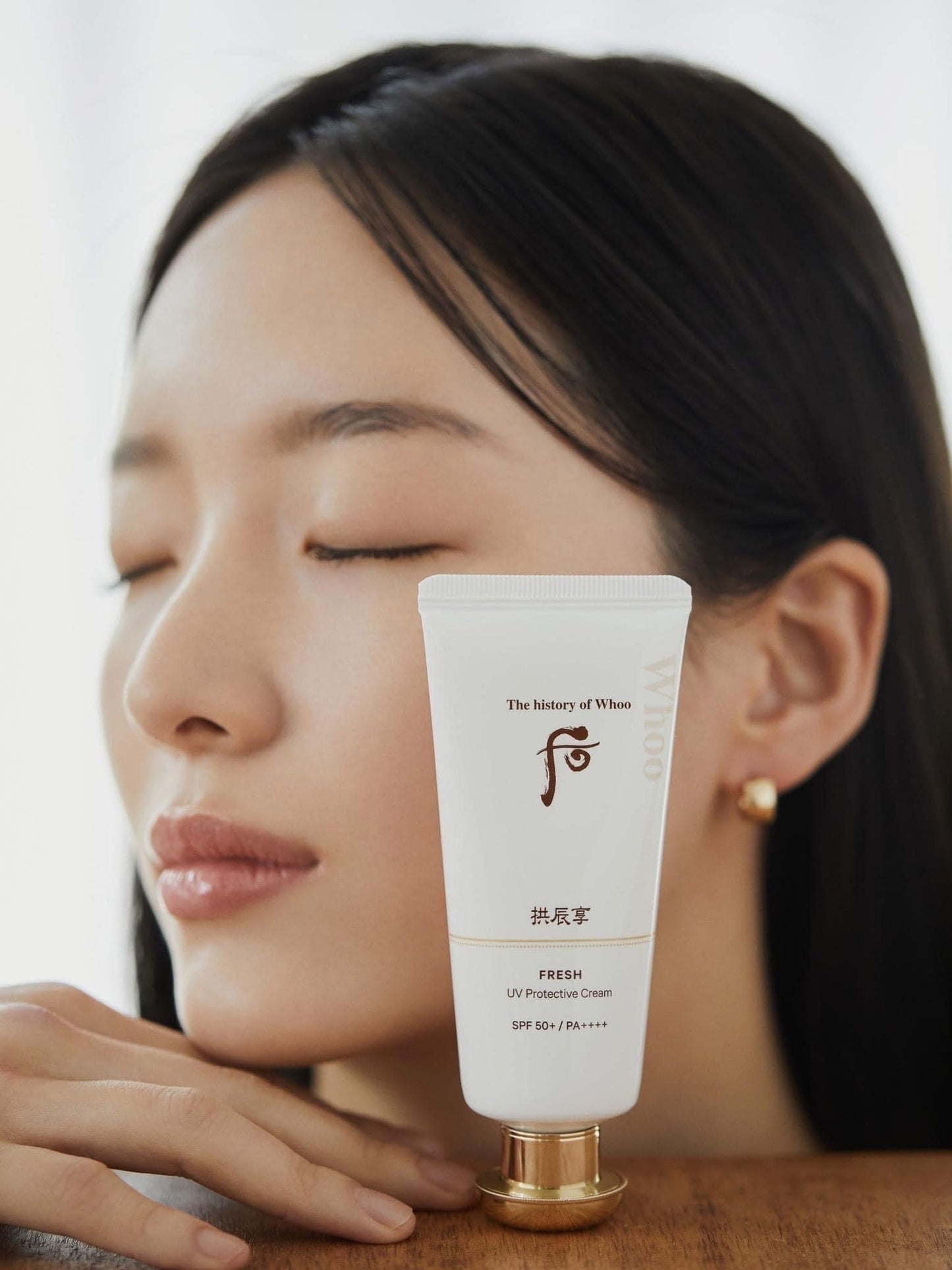 Kem chống nắng Đông y THE HISTORY OF WHOO Fresh UV Protection Cream 60ml