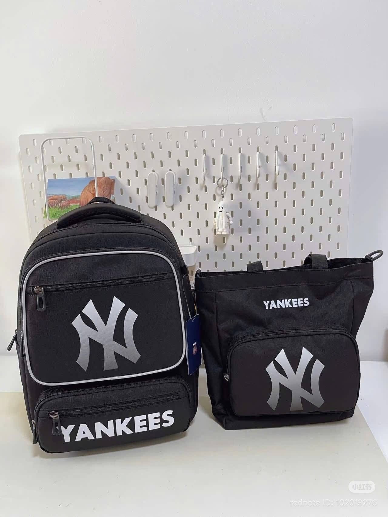 Balo MLB đen 2 món (Authentic)