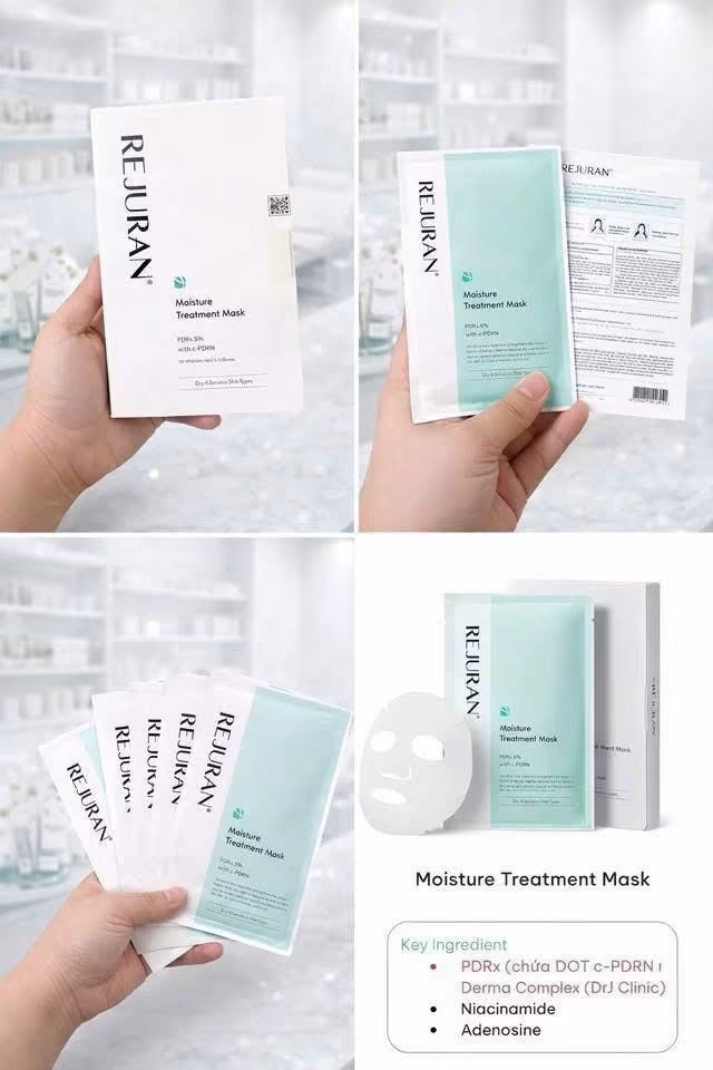 Mặt nạ dưỡng ẩm REJURAN Moisture Treatment Mask (5 miếng)