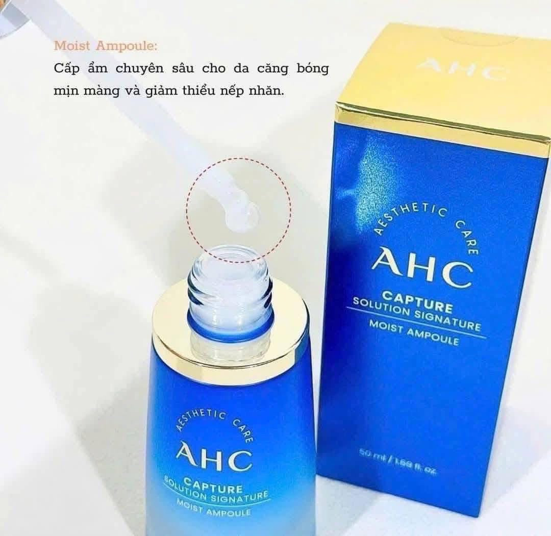 Tinh chất dưỡng da AHC Capture Solution Signature Moist Ampoule 50ml