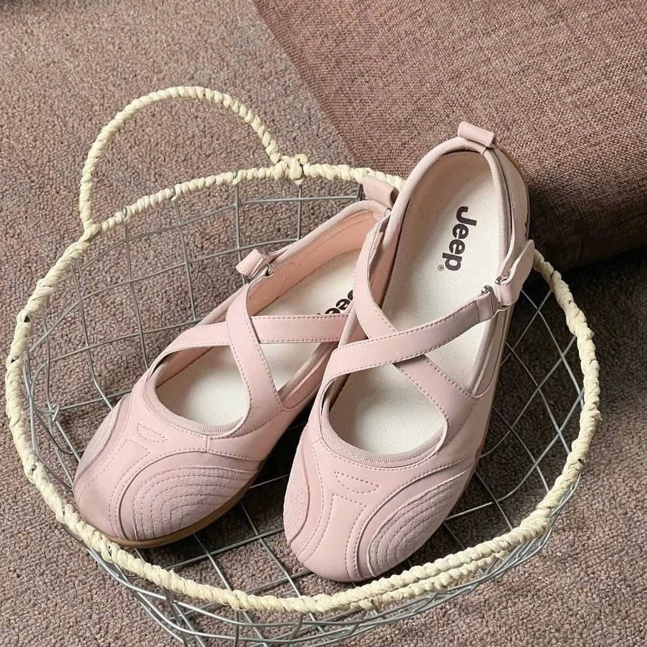 [Hàng Order] Giày JEEP kiểu ballet (Authentic)