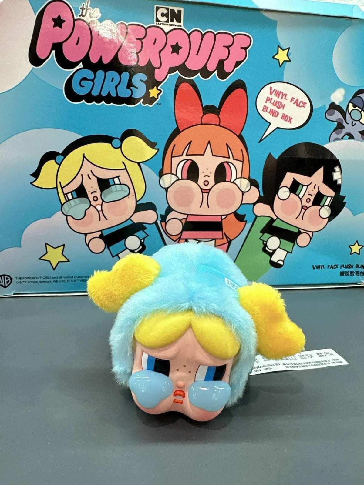 Móc khoá CRY BABY X POWERPUFF GIRLS của Popmart (Authentic)
