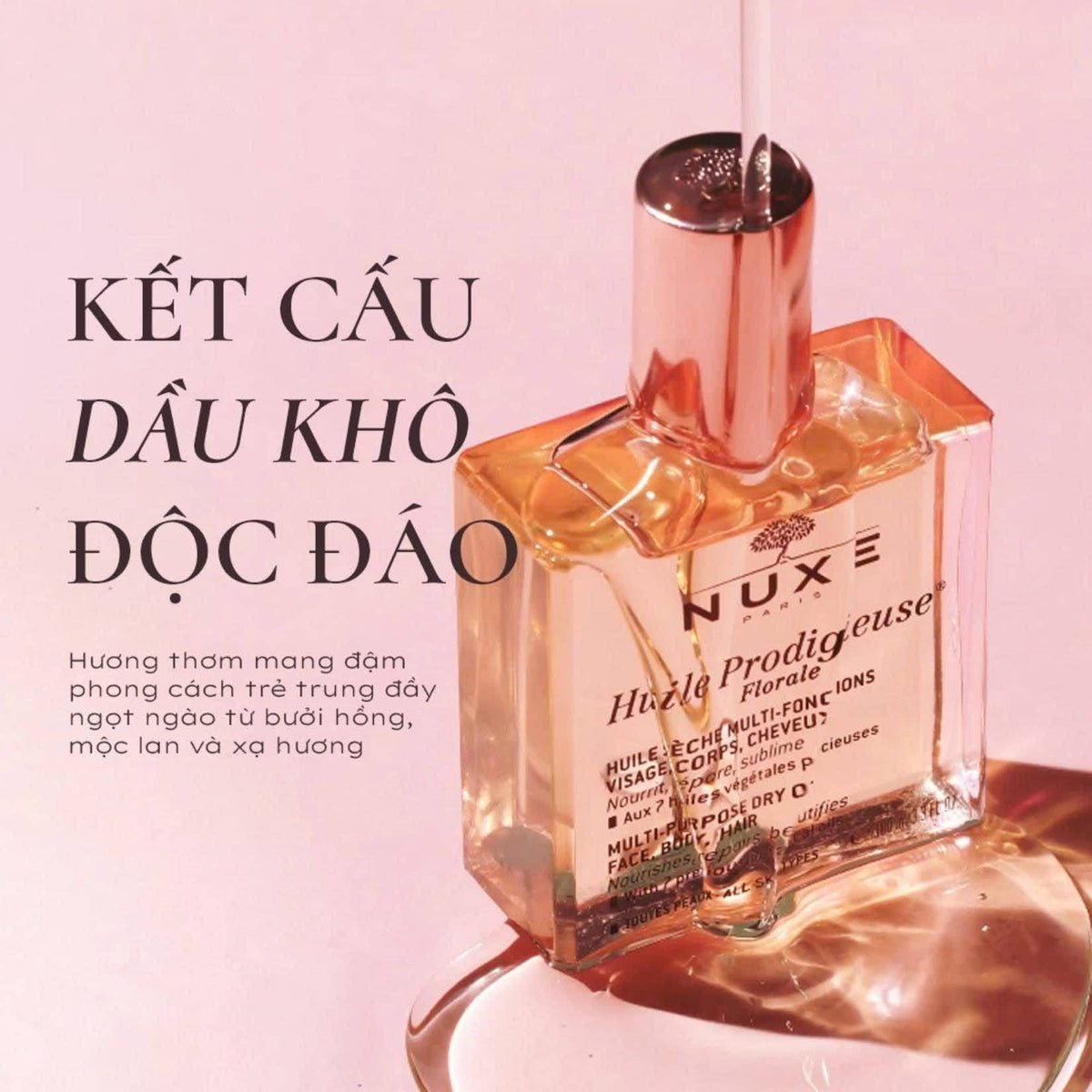 Dầu dưỡng khô NUXE Huile Prodigieuse