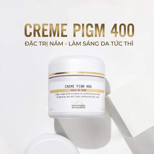 Kem dưỡng sáng da và hỗ trợ giảm sắc tố BIOLOGIQUE RECHERCHE Creme Pigm 400 50ml