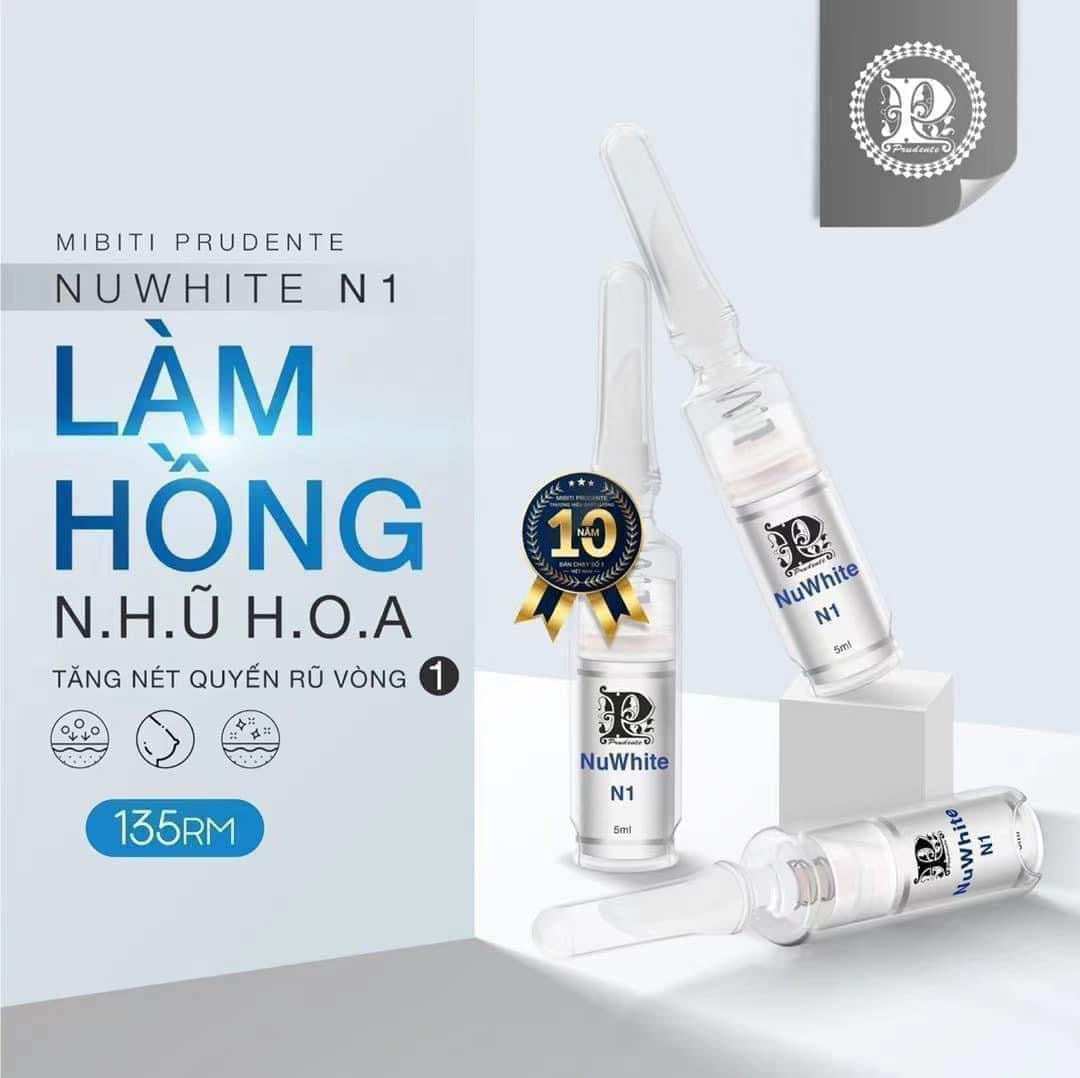 Kem trị thâm làm hồng NUWHITE Mỹ (5ml)